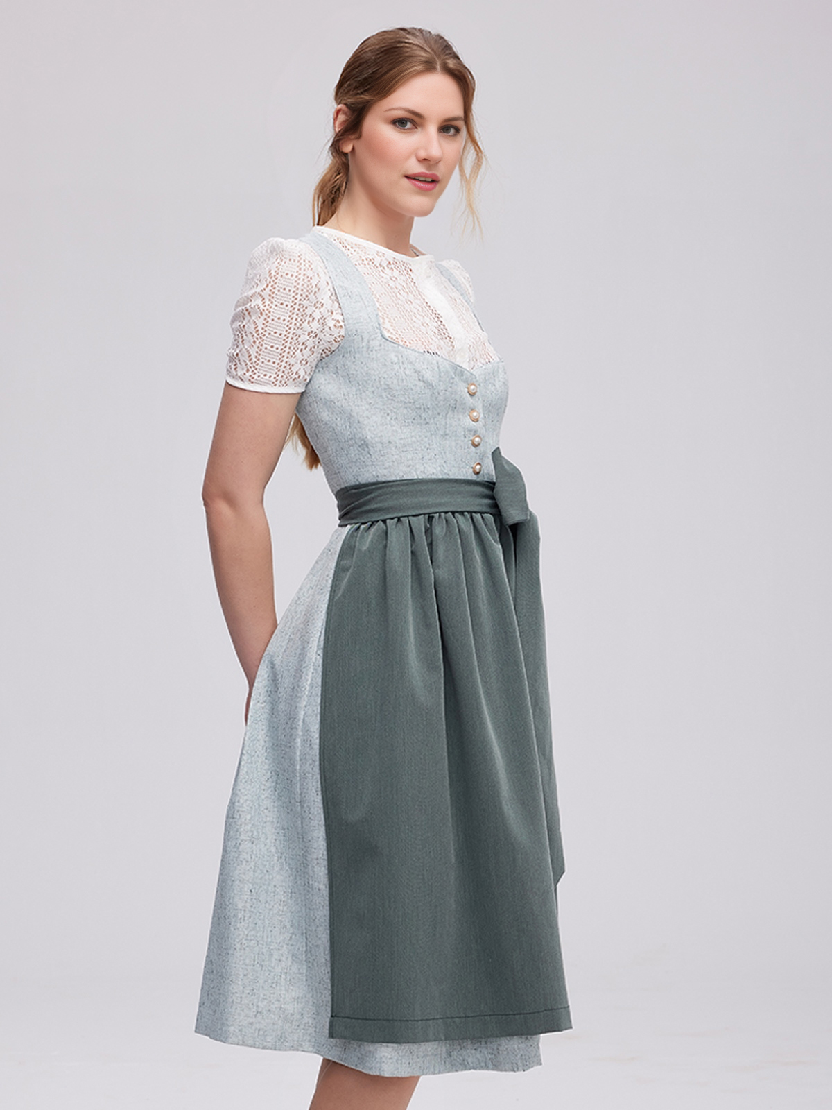 Dirndl Kleinkind in Grün