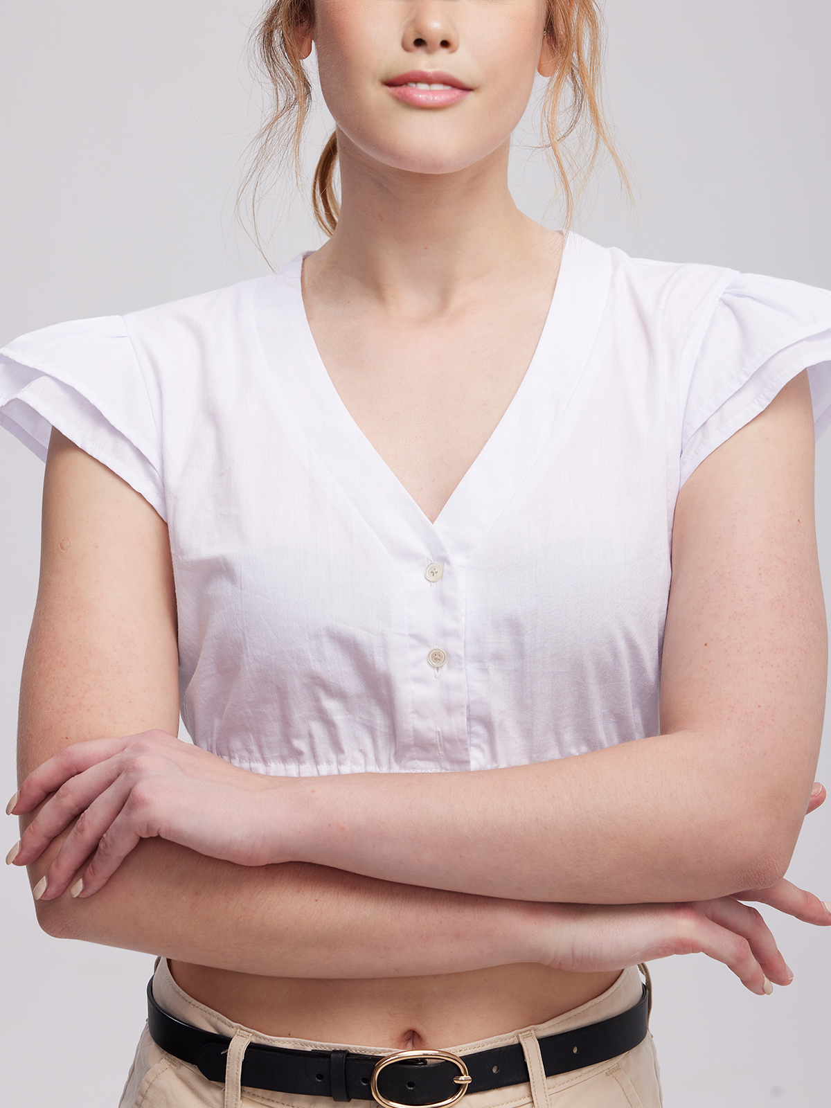 Grün rotes Dirndl mit weißer Bluse