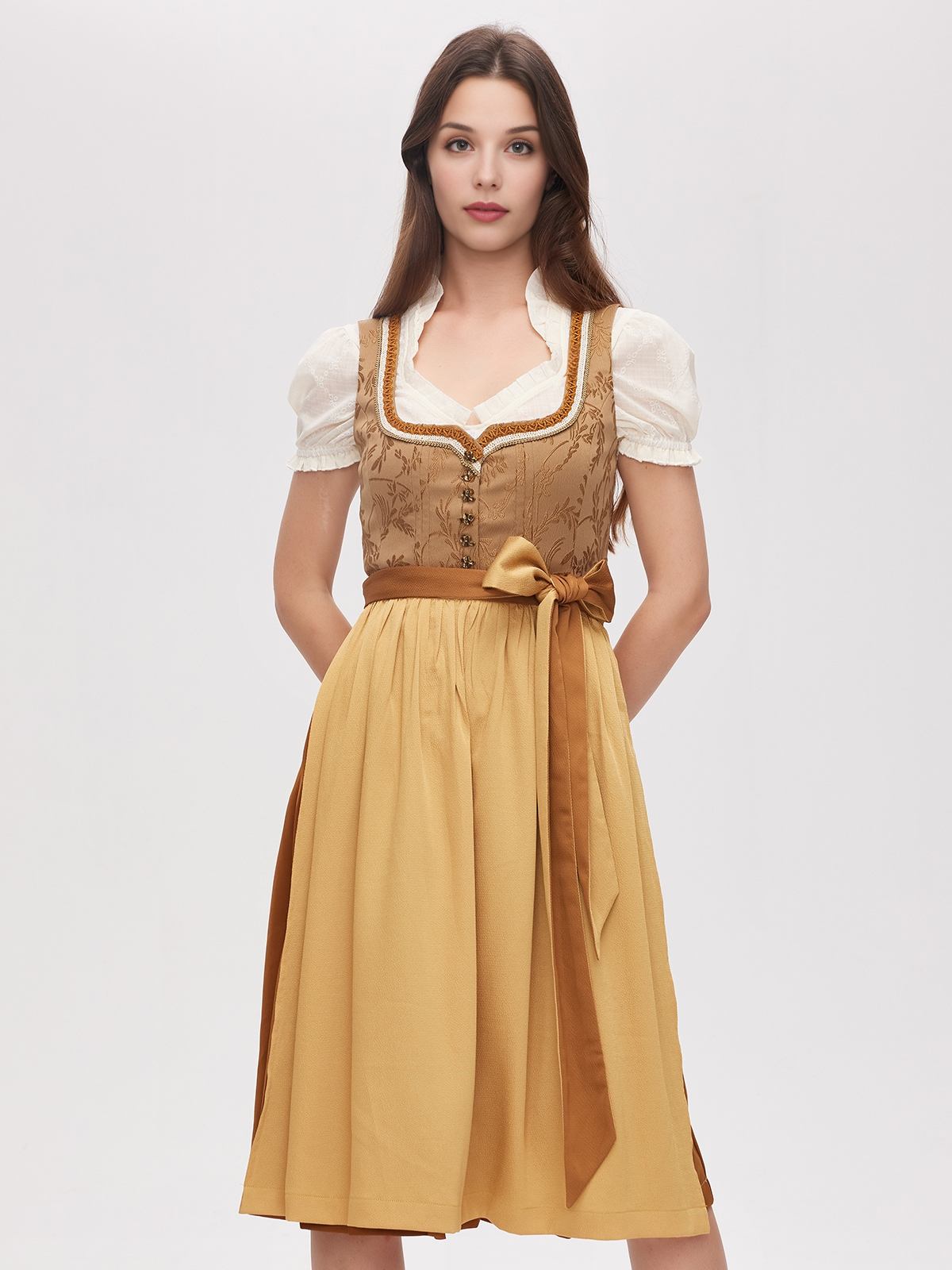 Dirndl in Gelb – zeitlos elegant