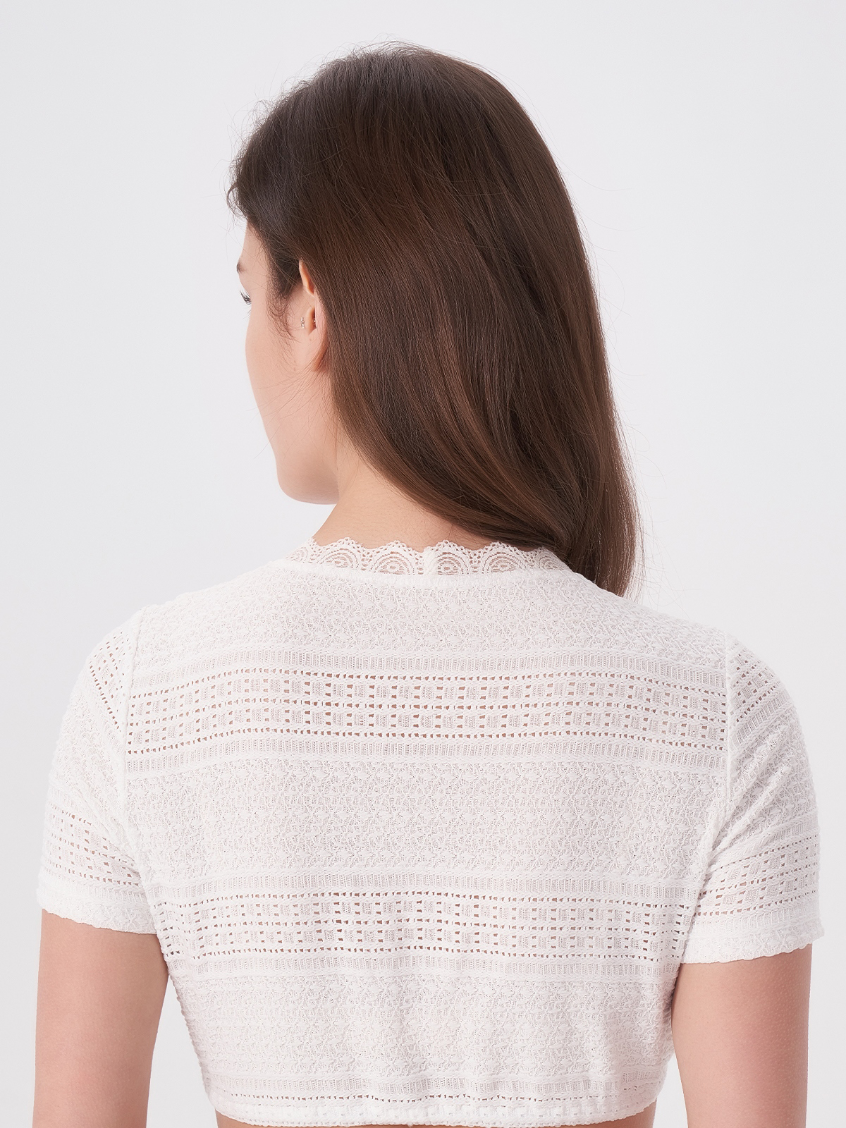 Modernes Dirndl in Lila-Schwarz